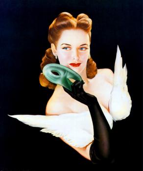 阿爾貝托 巴爾加斯 Varga Girl January 1941 Poster